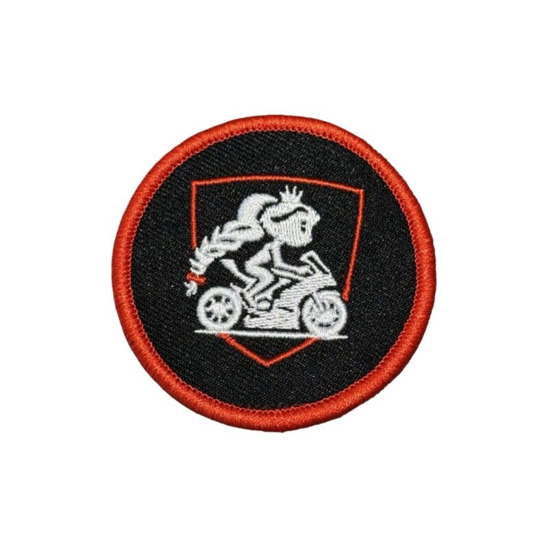 BRACKET x Sabina Ducatista Velcro Patch for selected BRACKET caps